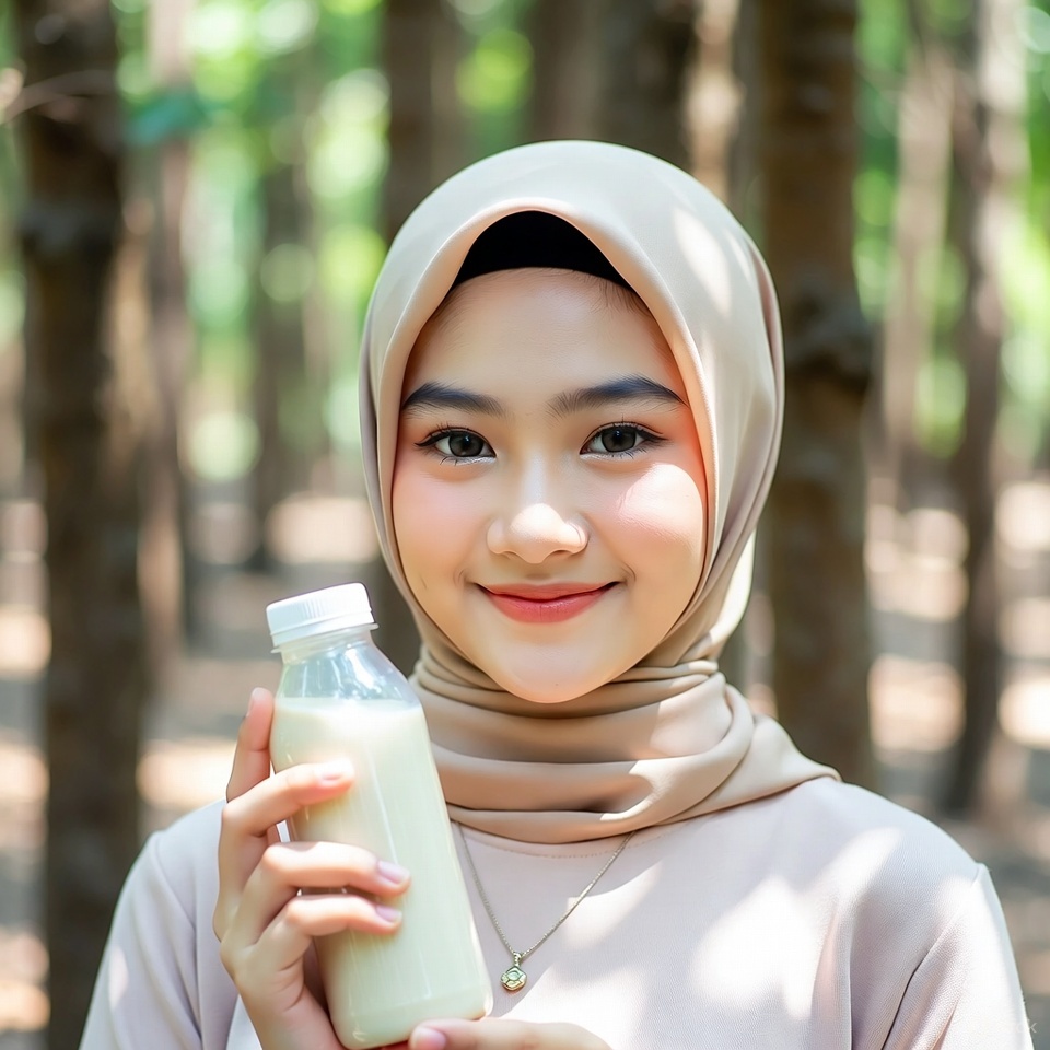 Botol susu kedelai murni Freshoya